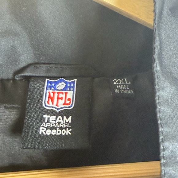 Vintage Y2K Reebok Men’s NFL Pittsburgh Steelers Full Zip Jacket Sz 2XL - Picture 5 of 9